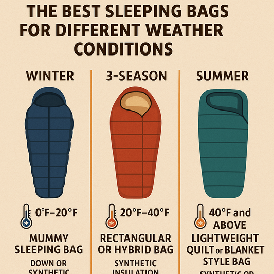 The Best Sleeping Bags for Different Weather Conditions