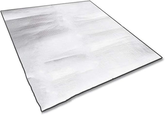 YYET Camping Mat Foam Foil Blanket for Camping Foam Pad Insulating Foil Mat Sleeping Tent Pad Thermal Mattress Mat Pad Waterproof Aluminum Camping mat Reflecting Heat