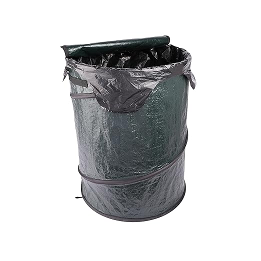 Coghlan's Pop-Up Lightweight Trash Can – Collapsible Waste Bin for Camping, RV, Outdoor Events, and Travel – Durable, Compact, and Easy to Store – 29.5 Gallon