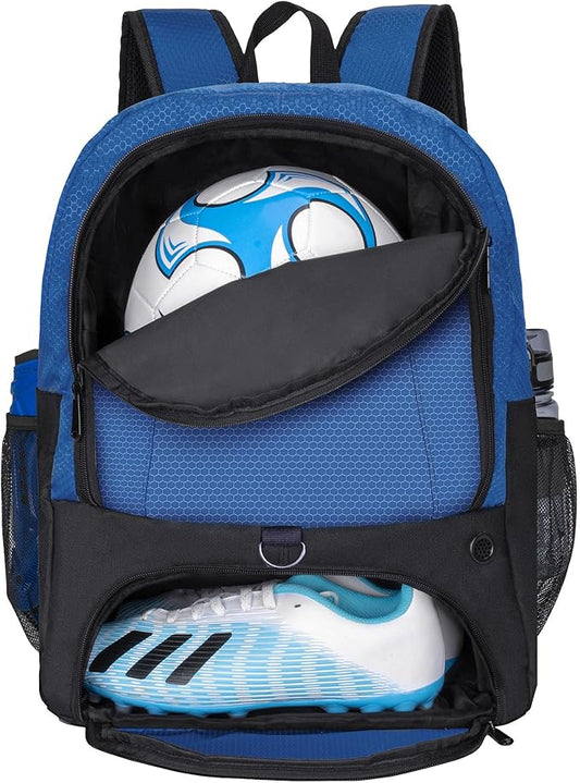 Soccer Ball Bag-Backpack for Basketball,Volleyball with Cleat Shoes and Ball Compartment for Sports Team,Trainning