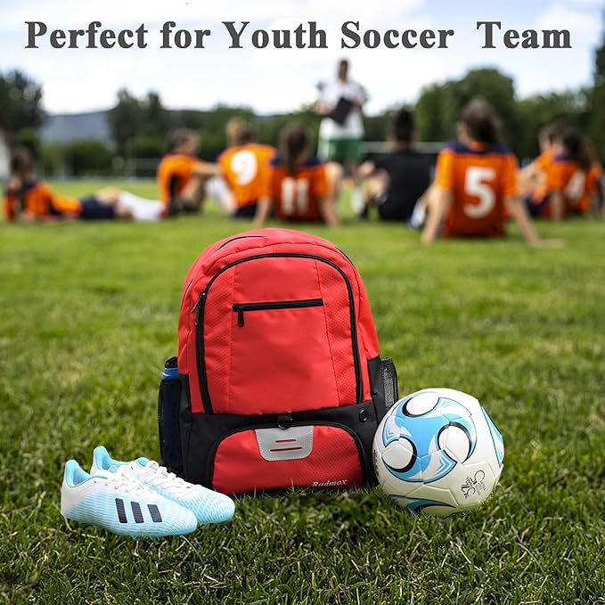 Soccer Ball Bag-Backpack for Basketball,Volleyball with Cleat Shoes and Ball Compartment for Sports Team,Trainning
